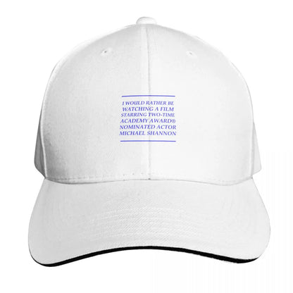 Michael Shannon Vintage Retro Baseball Cap