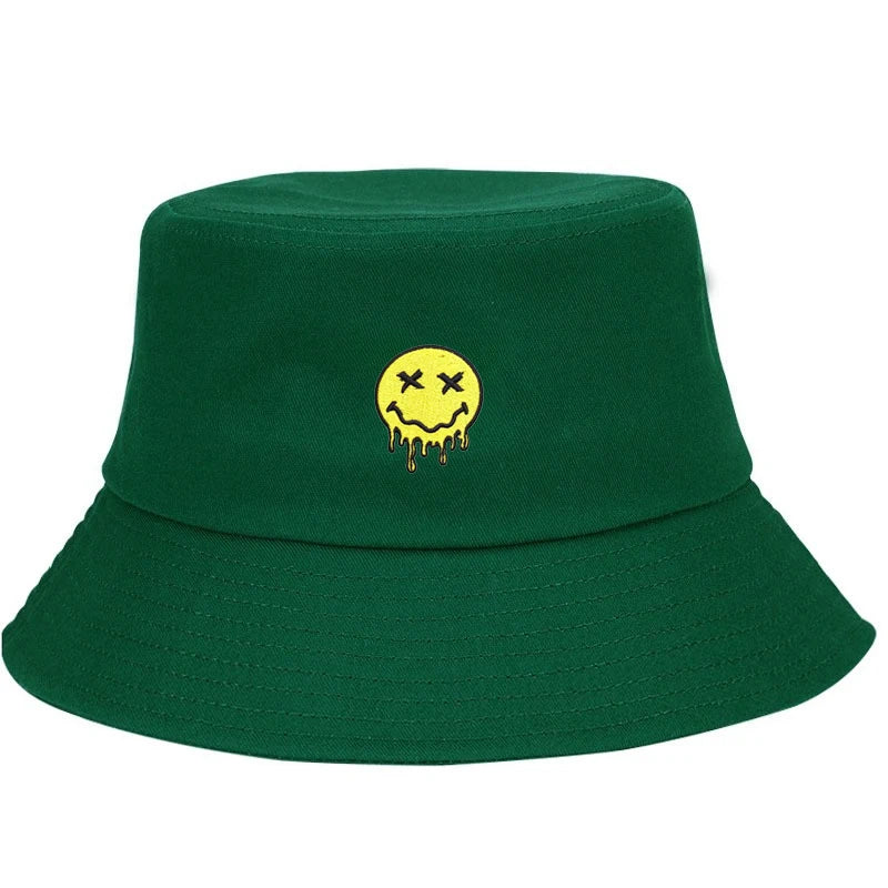 Graffiti Smiley Fashion Bucket Hat