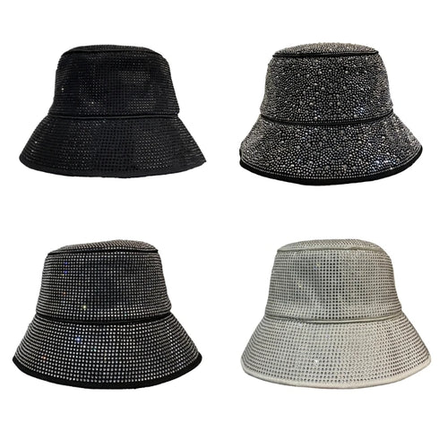 Full Diamond Eye Catching Fedoras Bucket Hat