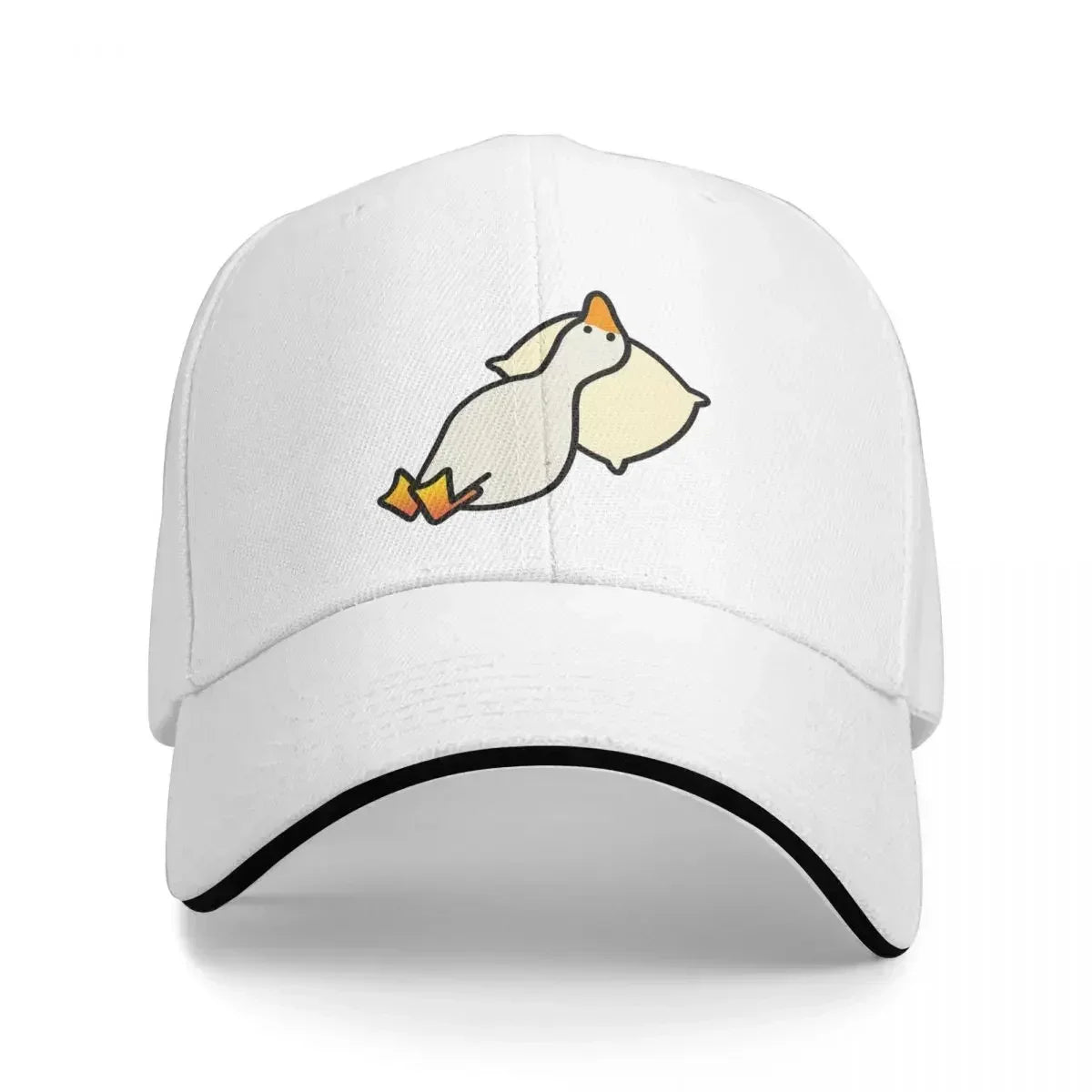Funny Sleeping Duck Adjustable Baseball Cap