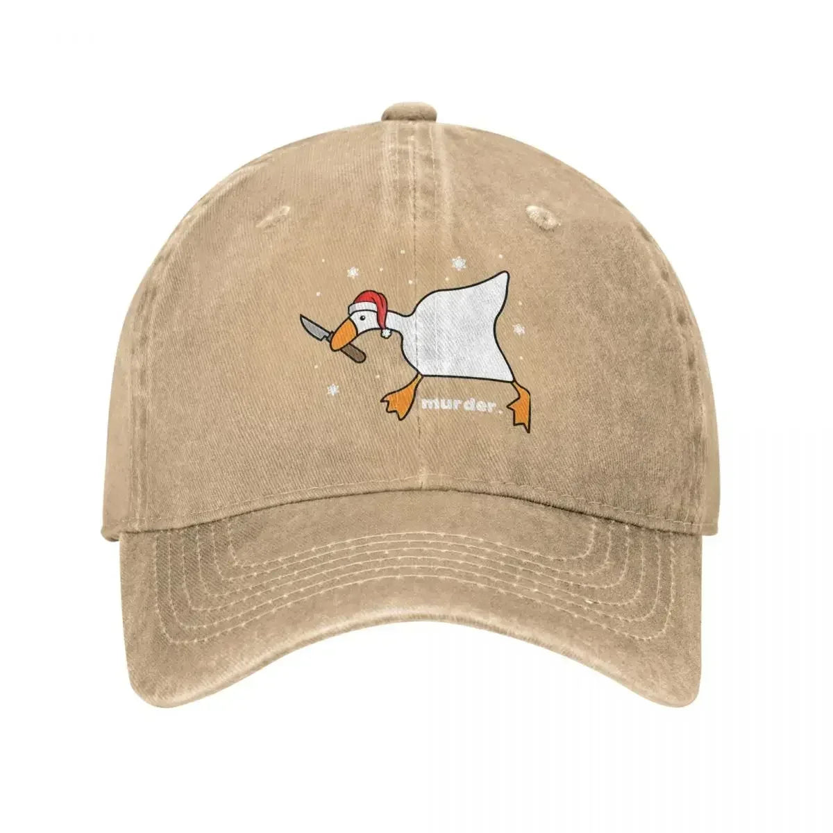 Christmas Peace Was Never An Option Baseball Cap