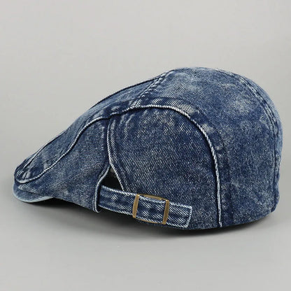 Black Denim Beret Hat Women Man Summer 2026