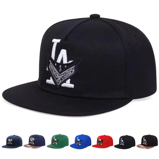 Los Angeles Embroidered Hip Hop Snapback Cap