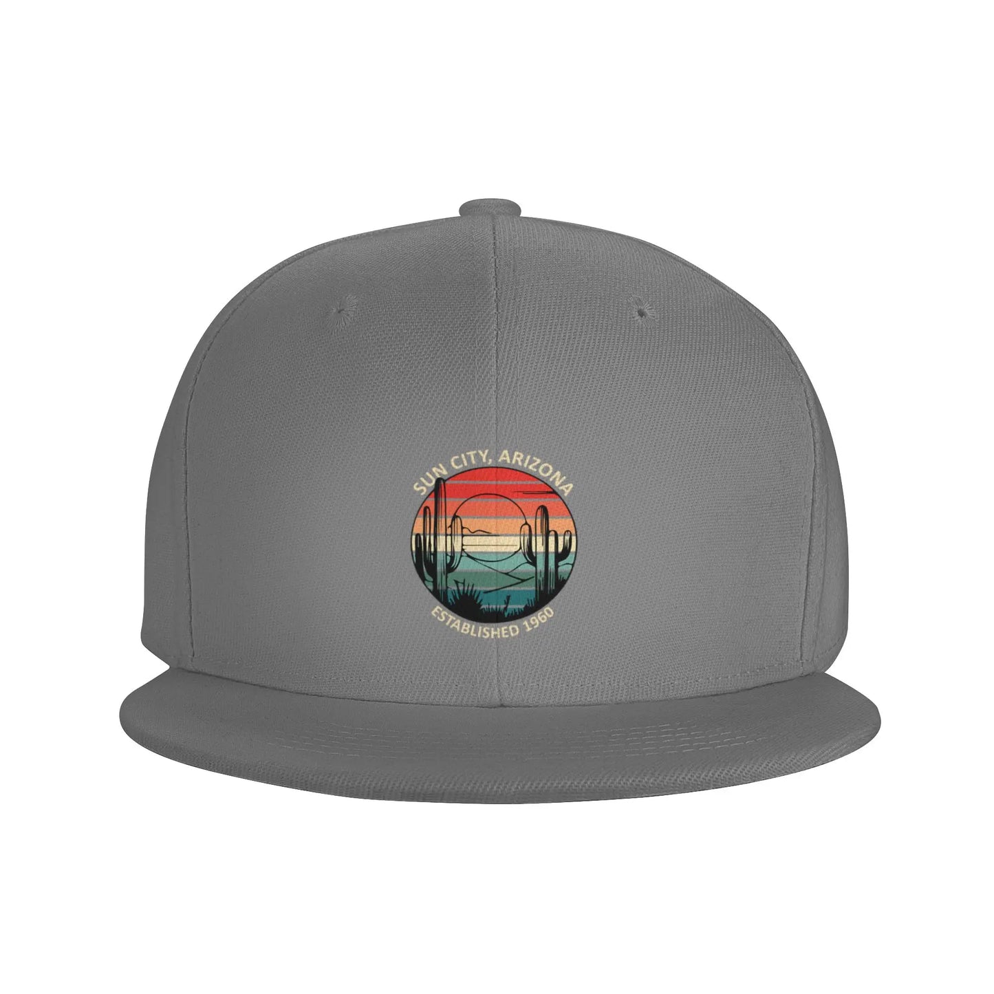 Sun City Desert Sunset Snapback Cap