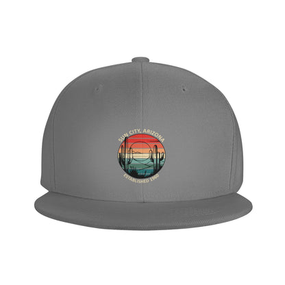 Sun City Desert Sunset Snapback Cap