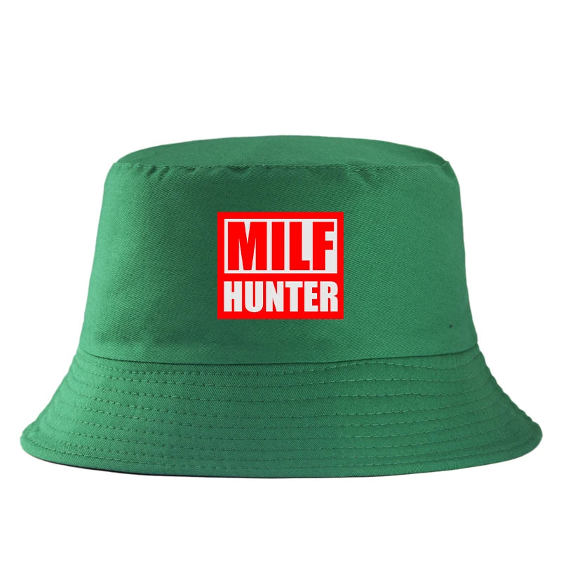 MILF Hunter Reversible Casual Bucket Hat Unisex