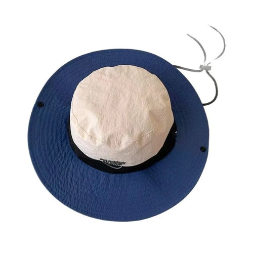 Retro Dopamine Color Lightweight Quick-Dry Bucket Hat
