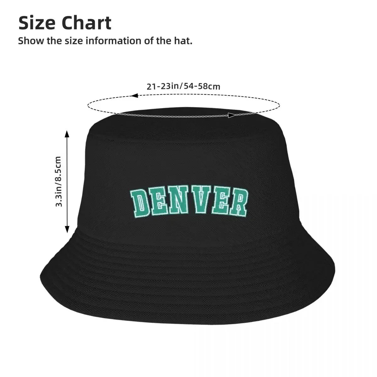 Denver Colorado Outdoor Bucket Hat