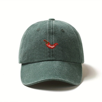 1pc Retro Washed Baseball Caps For Women