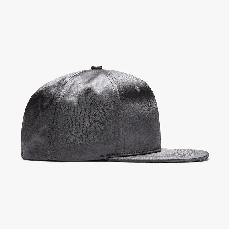 Custom Logo Hard Crown Adjustable Unisex Hip-Hop Snapback Cap
