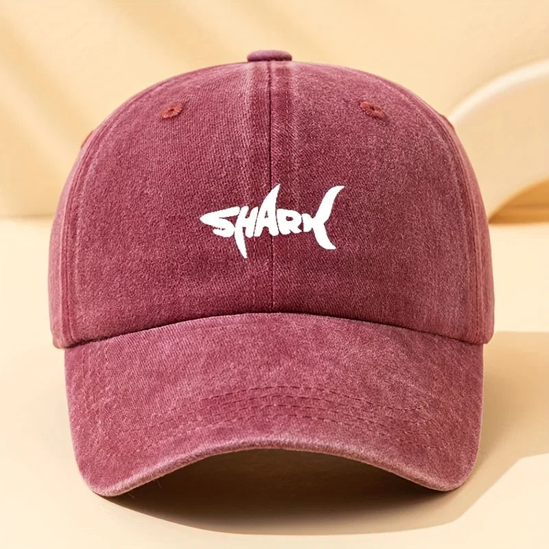 Fashion Shark Print Baseball Cap