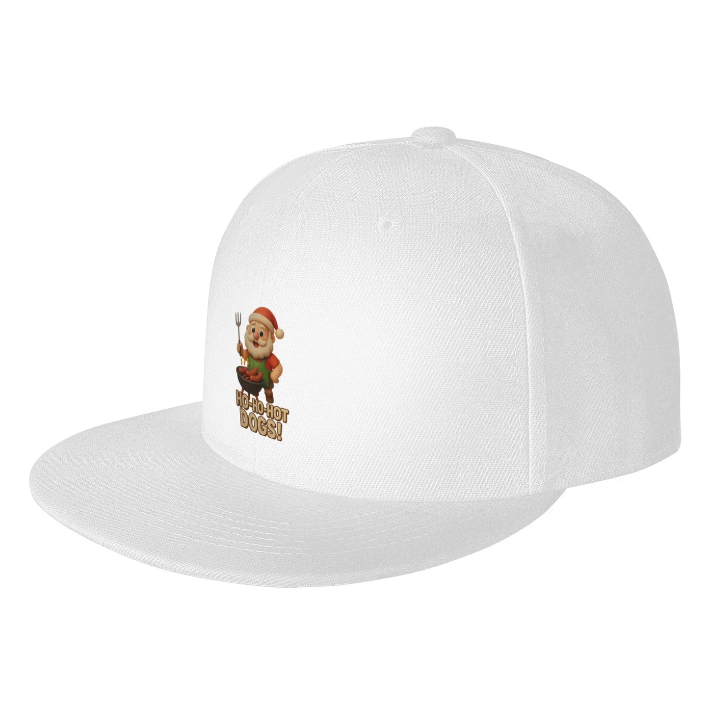 Fashion Christmas In July BBQ Santa Snapback Cap