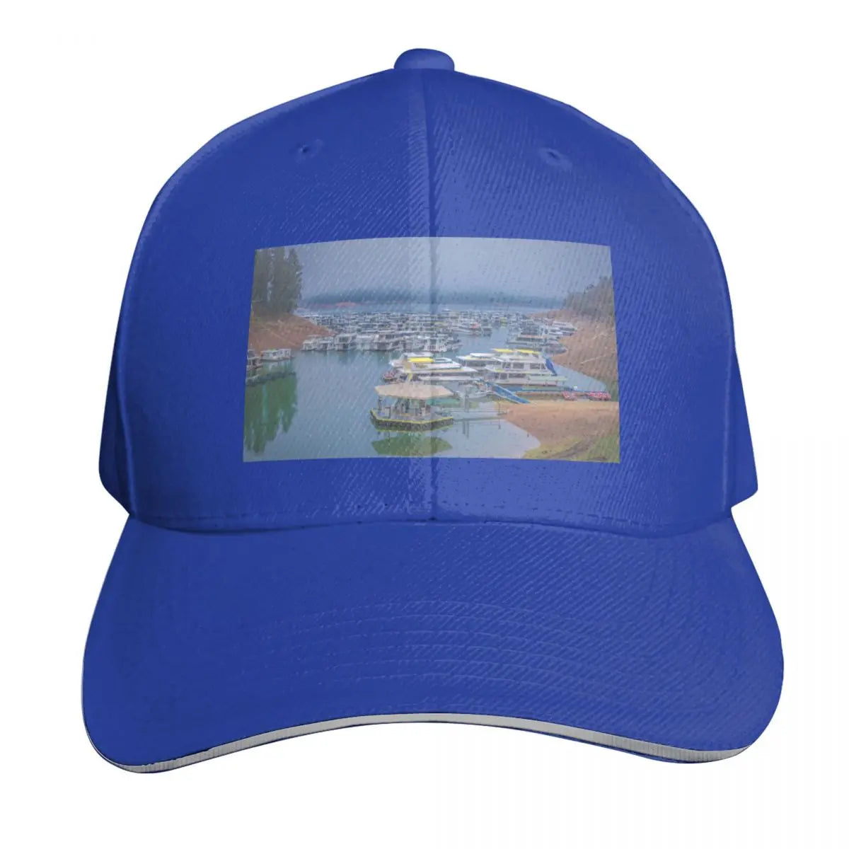 Fog Over Lake Eildon Vintage Retro Baseball Cap