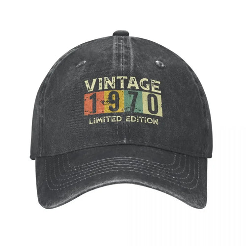 Vintage 1970 Distressed Baseball Cap