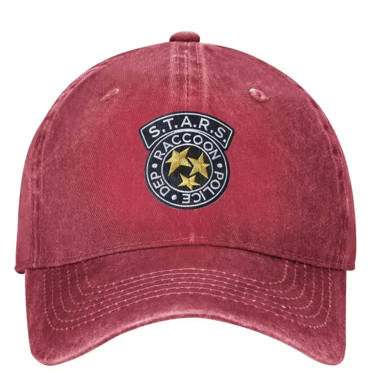 Stars Logo Baseball Cap Residents Evils Game Unisex Teens Design