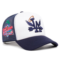 Navy Blue Curved
