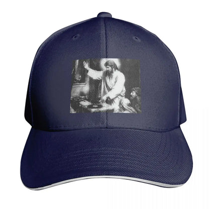 DJ Jesus Salvation Sound Two Tone Baseball Cap
