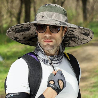 Lightweight Quick-Dry Wide Brim Hiking Bucket Hat