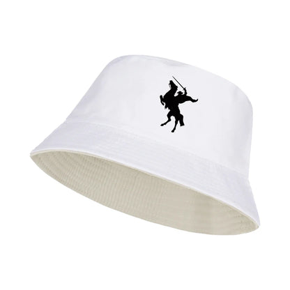 Knight Horse Rider Print Bucket Hat