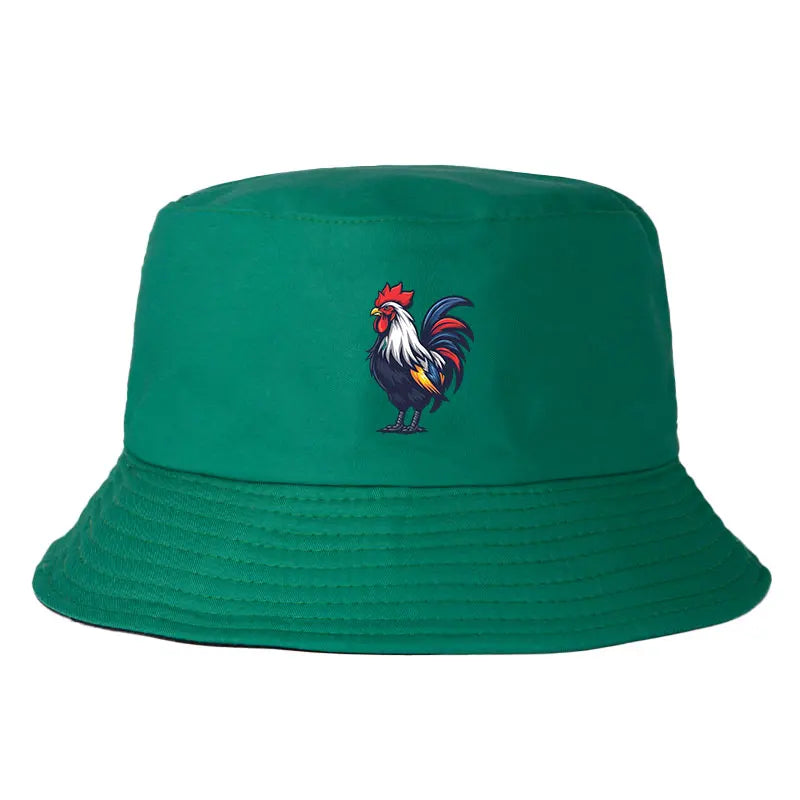 French Rugby Coq Reversible Bucket Hat