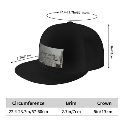 Downtown Calgary Aesthetic City Scenery Snapback Cap