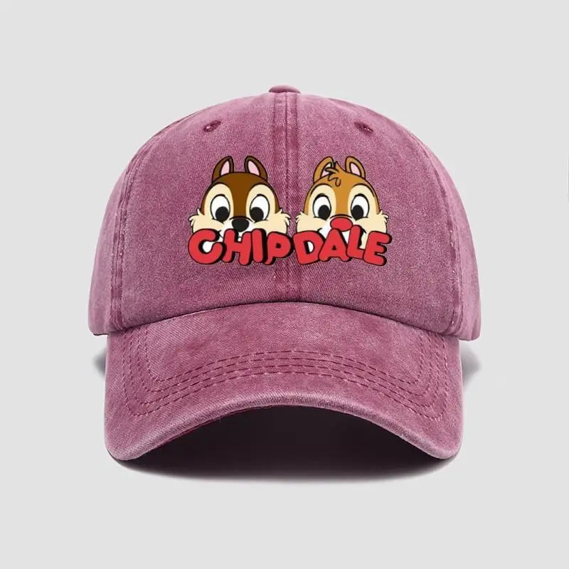 Chip Dale Cartoon Casual Baseball Cap
