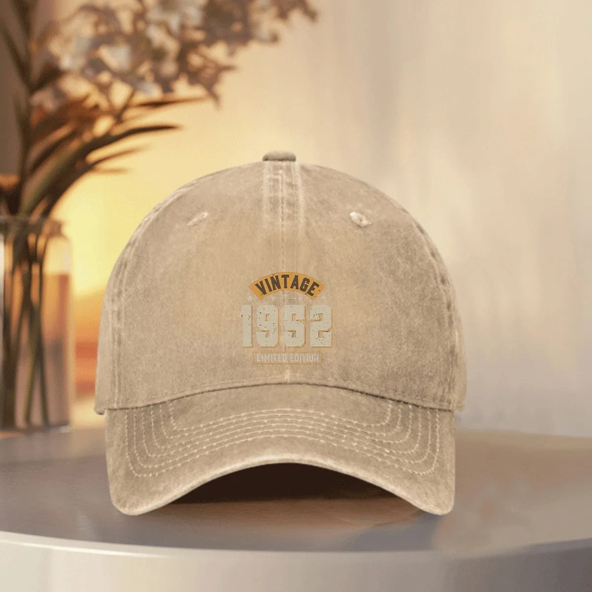 Vintage 1952 Washed Cotton Baseball Cap