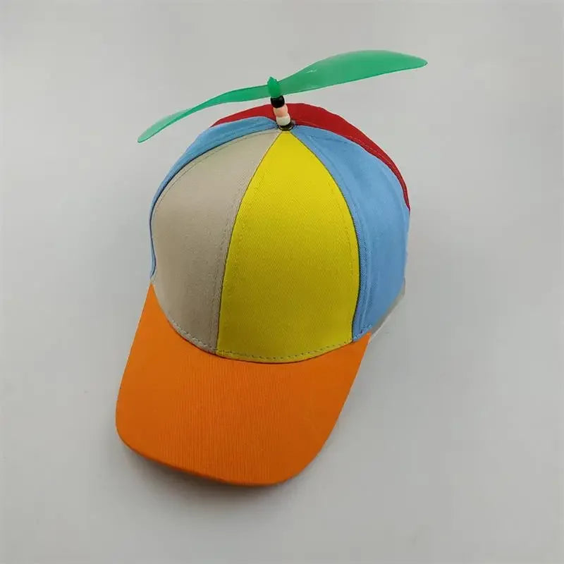 Fashion Colorful Bamboo Dragonfly Patchwork Baseball Cap Adult Size 52-61Cm