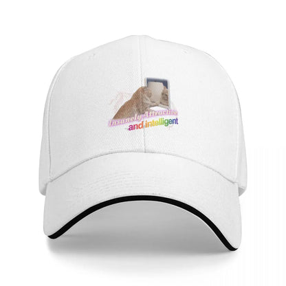 Insanely Attractive Intelligent Meme Baseball Cap