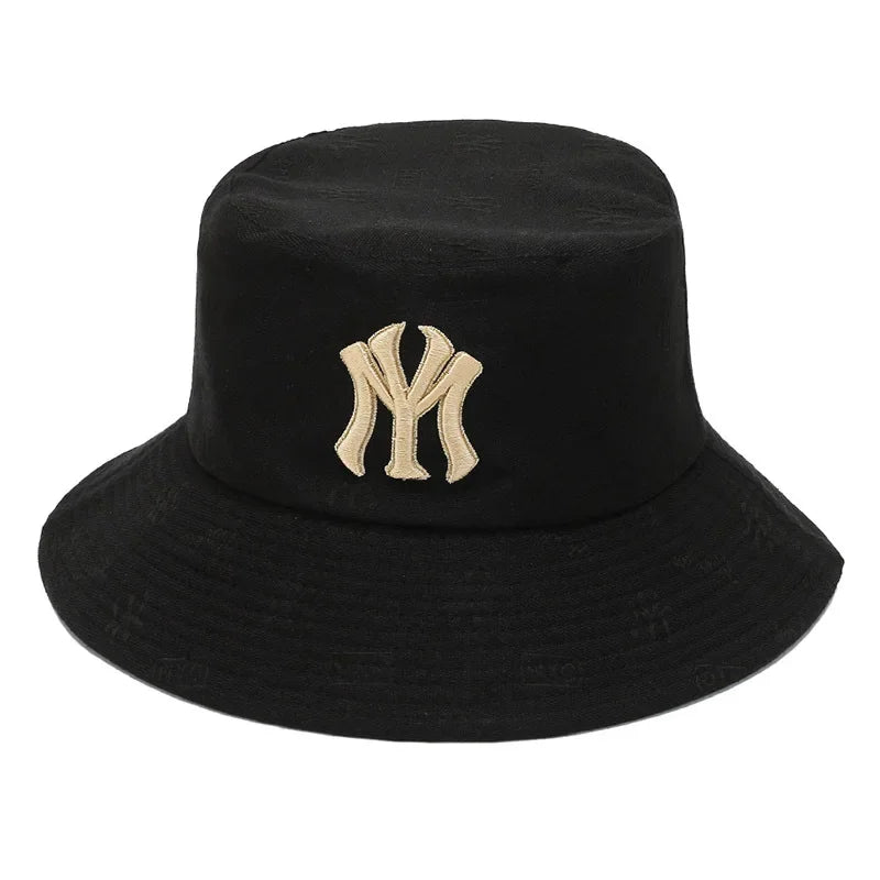 Unisex Letter Embroidery Fisherman Bucket Hats