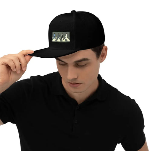 The Beatle Walking Road Merch Snapback Cap