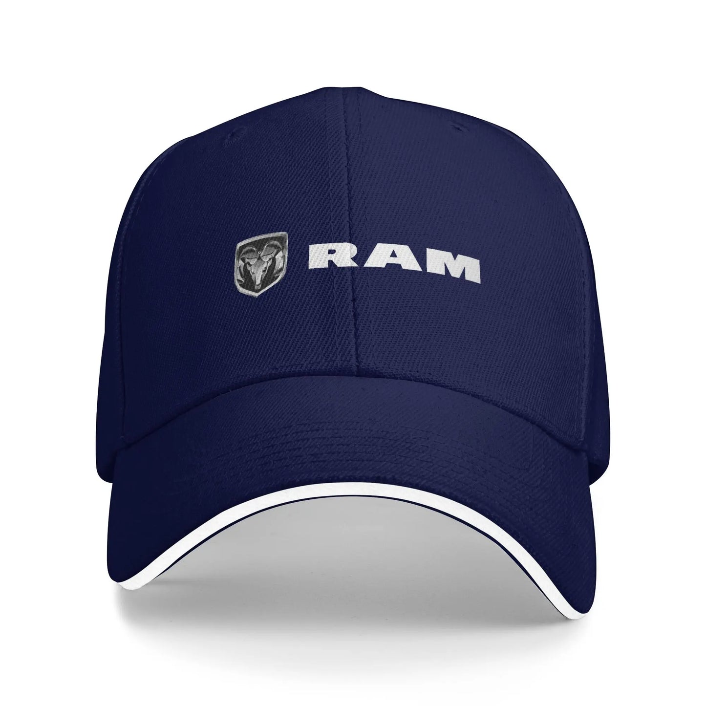 RAM Logo Baseball Cap Casual Couple Women Trucker Hat
