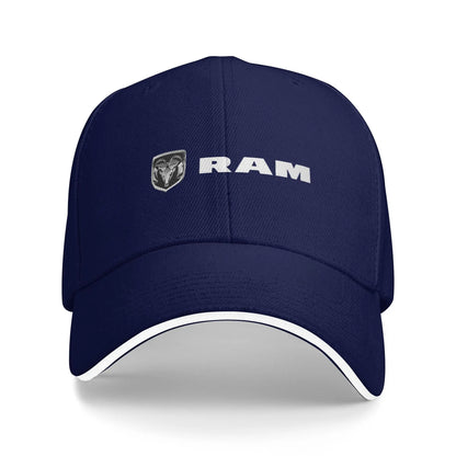 RAM Logo Baseball Cap Casual Couple Women Trucker Hat