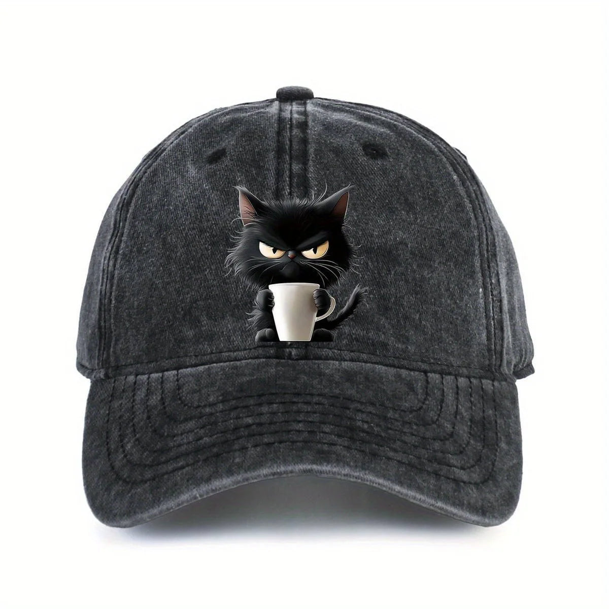 Cute Cat Print Sun Baseball Cap
