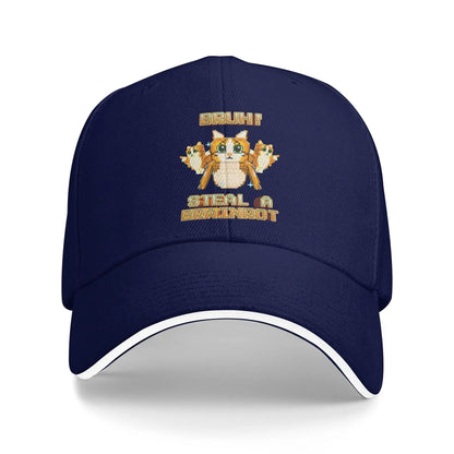 Bruh Og Meowl Brainrot Baseball Cap Women Men