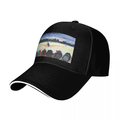 Take Me Out The Ballgame Night Baseball Cap