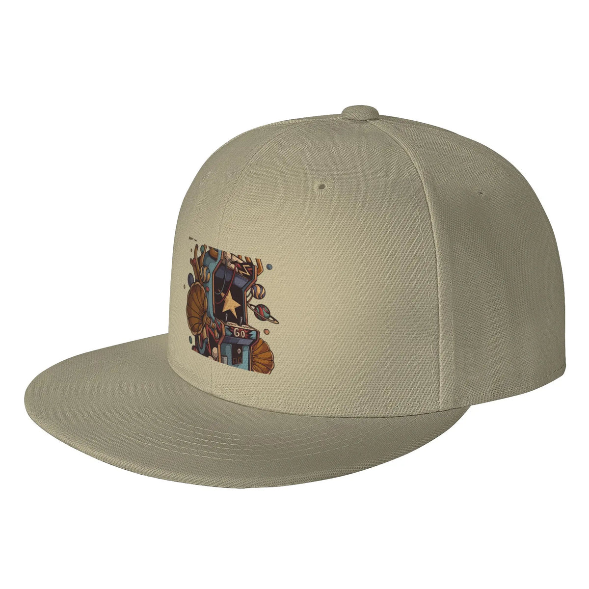 Arcade Machine Retro Flat Brim UPF50 Snapback Cap