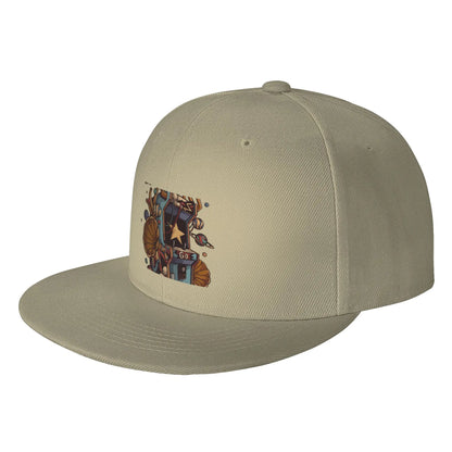 Arcade Machine Retro Flat Brim UPF50 Snapback Cap