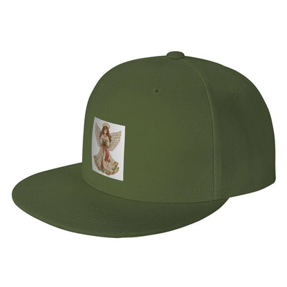 Fashion Christmas Angel Snapback Cap