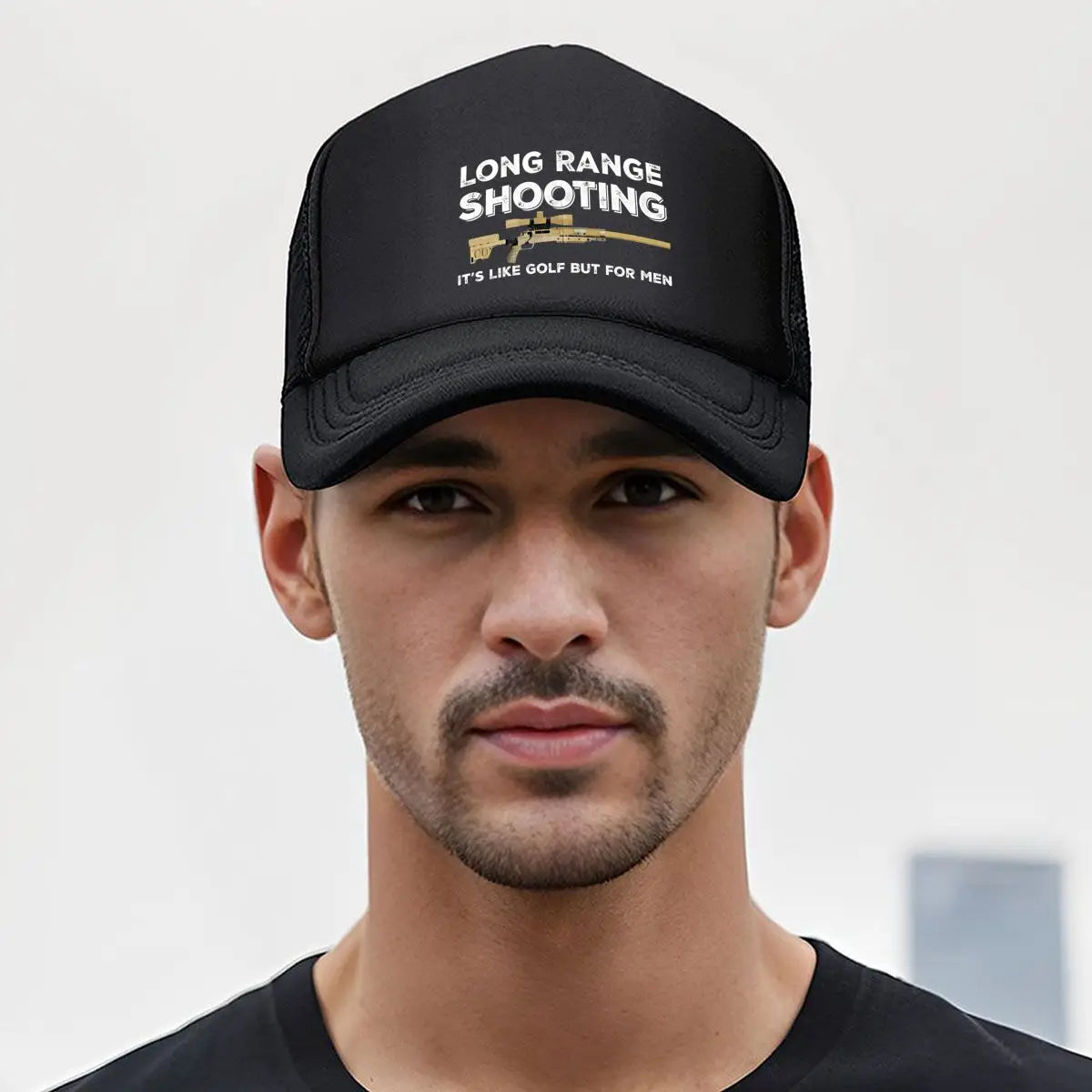 Long Range Shooting Mesh Baseball Cap