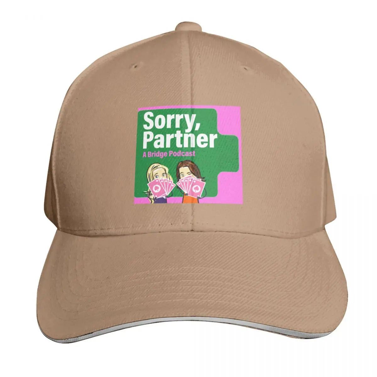 Sorry Partner Vintage Embroidered Baseball Cap