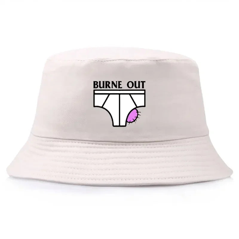 Adult Burne Out Summer Bucket Hats