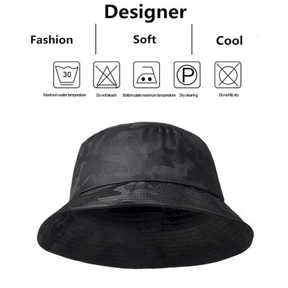 Unisex Camouflage Ventilate Bucket Hats