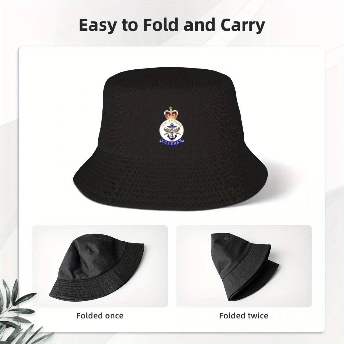 Bucket Hat Black Tea Hats Men's Cap Women's