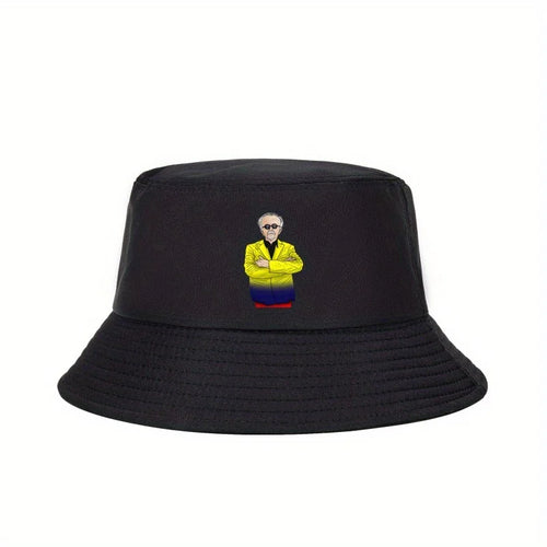 Doodles Print Street Style Bucket Hat