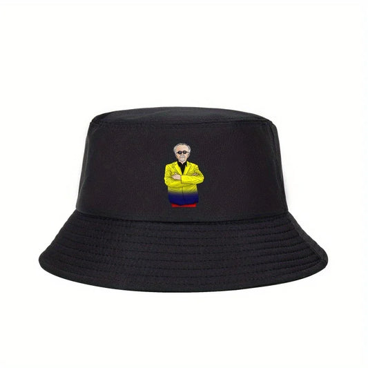 Doodles Print Street Style Bucket Hat