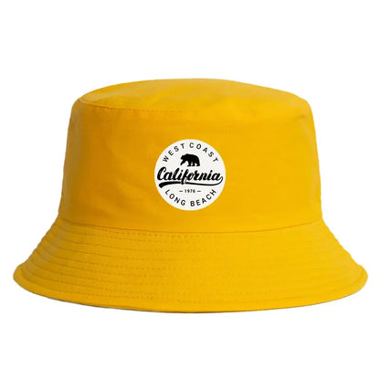 Summer 1976 California Long Beach Bucket Hat