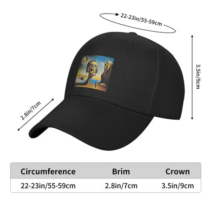 Salvador Dali Enigmatic Encounter Surrealist Baseball Cap
