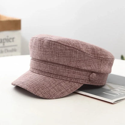 Spring And Summer Celebrity Beret Navy Hat Autumn And Winter