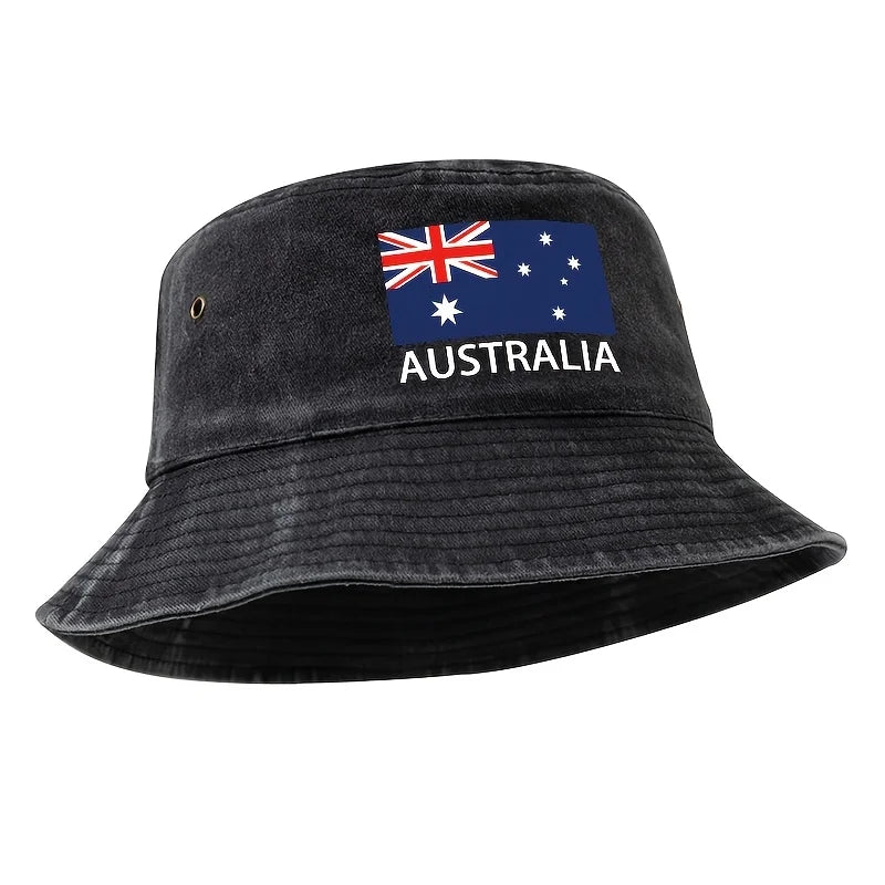 Football Event 2026 Printed Australian Flag Bucket Hat